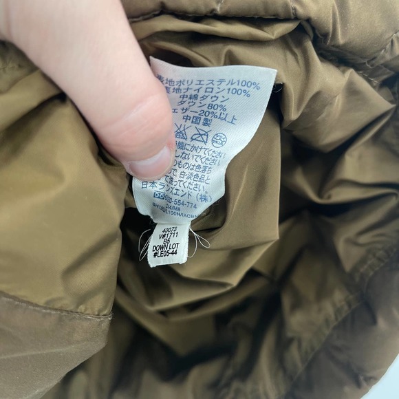 Lands’ End Goose Down Quilted Puffer Jacket Womens Sz 14/16 Brown Warm Winter - Picture 10 of 11